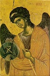 Αρχάγγελος Γαβριήλ - γ' τέταρτο 14ου αι. μ.Χ. - Mονή Xιλανδαρίου, Άγιον Όρος