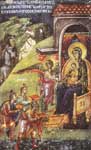 Η Προσκύνηση των Μάγων από τον Άγιο Νικόλαο Ορφανό, Θεσσαλονίκη 1310 - 1320 μ.Χ.
