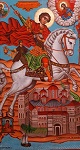 Άγιος Γεώργιος - Συντήρηση εικόνας: Λυδία Γουριώτη© (http://lydiagourioti-iconography.blogspot.com)