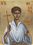 Άγιος Νικήτας ο Νισύριος - Δια χειρός Αθανασίου Καλαφάτη