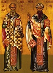 Άγιοι Αθανάσιος ο Μέγας και Κύριλλος Πατριάρχες Αλεξανδρείας