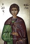 Άγιος Φλώρος - Λυδία Γουριώτη© (http://lydiagourioti-iconography.blogspot.com)