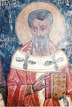 Άγιος Τίτος ο Απόστολος - Τοιχογραφία του 1327 μ.Χ. από παλιά Εκκλησία της Κρήτης
