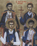 Οι Άγιοι Αγγελής, Μανουήλ, Γεώργιος και Νικόλαος