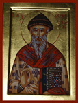 Άγιος Σπυρίδων ο Θαυματουργός, επίσκοπος Τριμυθούντος Κύπρου - Λυδία Γουριώτη© (http://lydiagourioti-iconography.blogspot.com)