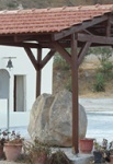 Βράχος του μαρτυρίου του Αγίου Ευτυχιανού, στην περιοχή «Μαναριά», Ιερά Μονή Οδηγήτριας.