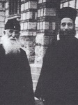 Ο Άγιος Ιουστίνος Πόποβιτς με τον Γέροντα Αιμιλιανό Σιμωνοπετρίτη