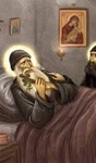 Όσιος Τύχων ο Ιερομόναχος ο Αγιορείτης, ο εν τω Κελλίω του Τιμίου Σταυρού ασκήσας