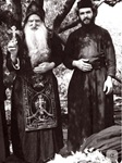 Όσιος Τύχων ο Ιερομόναχος ο Αγιορείτης, ο εν τω Κελλίω του Τιμίου Σταυρού ασκήσας με τον πατέρα Αγαθάγγελο, συγγραφέα του έργου «Οι αναμνήσεις μου από τον παπα-Τύχωνα»