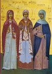 Αγίες Εμμελεία, Νόννα και Ανθούσα, οι μητέρες των Τριών Ιεραρχών