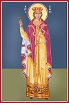 Αγία Ειρήνη η Μεγαλομάρτυς - Καζακίδου Μαρία© (byzantineartkazakidou. blogspot.com)