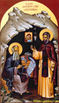 Όσιοι Διονύσιος «ο ρήτωρ» και ο υποτακτικός του Άγιος Μητροφάνης ο πνευματικός