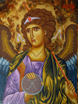 Αρχάγγελος Γαβριήλ - Λυδία Γουριώτη© (http://lydiagourioti-iconography.blogspot.com)