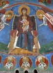 Τοιχογραφία από την εκκλησία της Παναγίας της Αρακιώτισσας στην Κύπρο