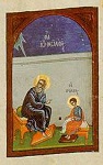 Άγιος Πρόχορος και Άγιος Ιωάννης ο Θεολόγος (Eυαγγέλιο) - 1629 μ.Χ. - Mονή Σίμωνος Πέτρας, Άγιον Όρος